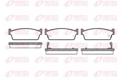 Комплект тормозных колодок, дисковый тормоз KAWE купить